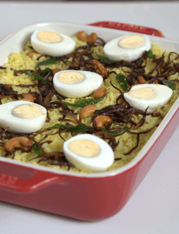 Sri Lankan yellow rice