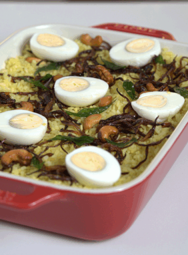 Sri Lankan yellow rice